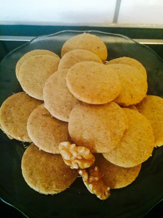 Einfache Nuss Plätzchen 