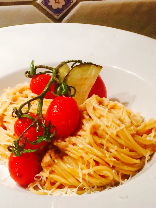 Pasta mit Auberginencreme