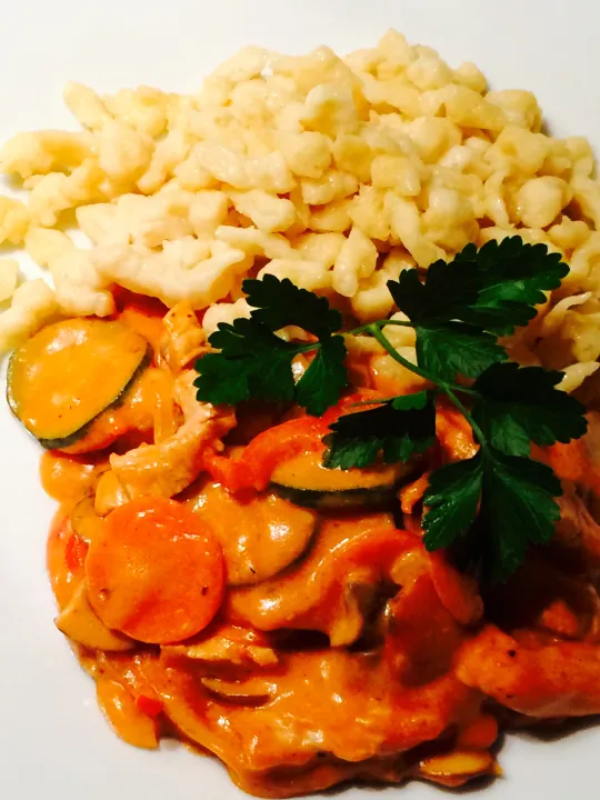 Puten-Gemüse Pfanne 