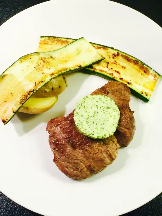 Einfacher Grillteller