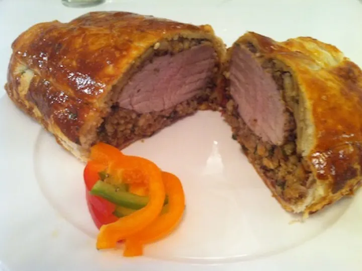 Schweinefilet im Blätterteigmantel