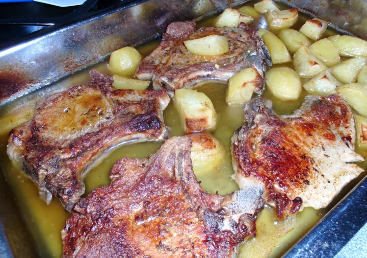 Schweinekotelett 
