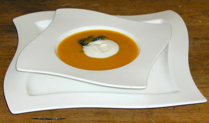 Kürbiscremesuppe
