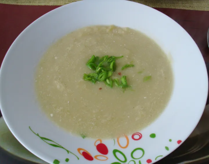 Lauchcremesuppe