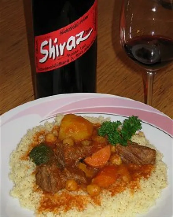 Couscous mit Rindfleisch und Gemüse