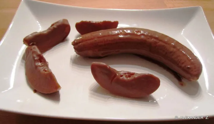 Schokolade überzogenes Obst