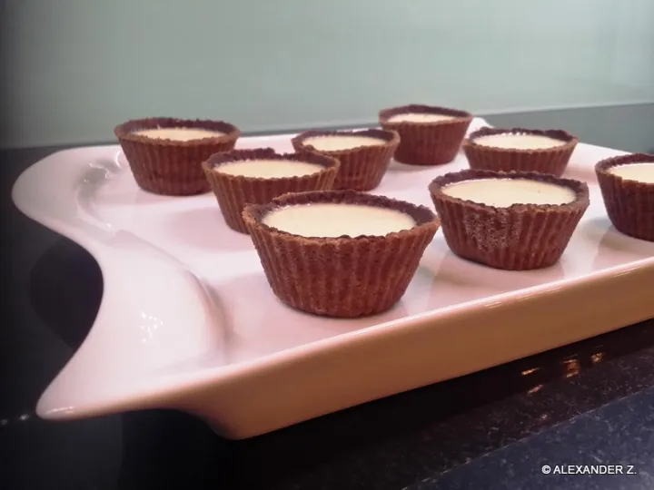 Schoko Panna Cotta Schüssel