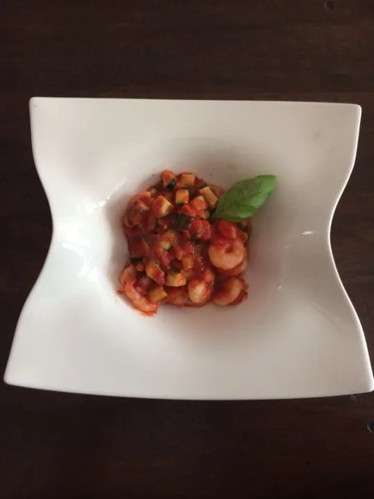 Schnelle Garnelenpfanne