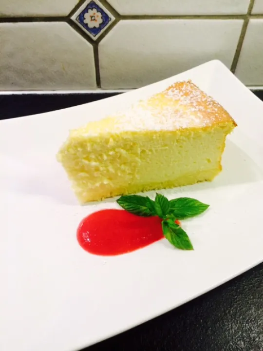 Flaumige Topfentorte