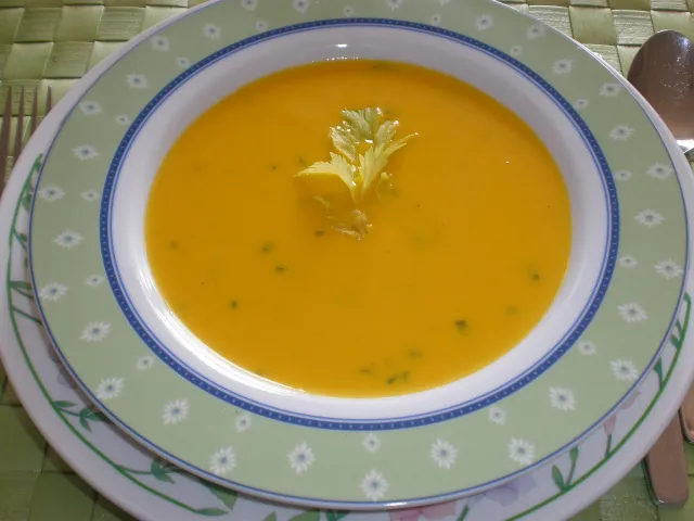 Karotten  Ingwer Suppe