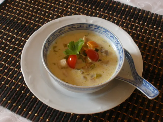 Chinesische Gemüsesuppe