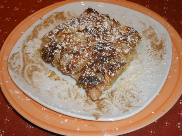 Apfel Topfen Auflauf