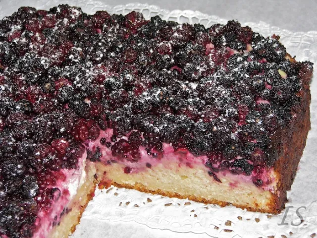 Brombeer-Kuchen