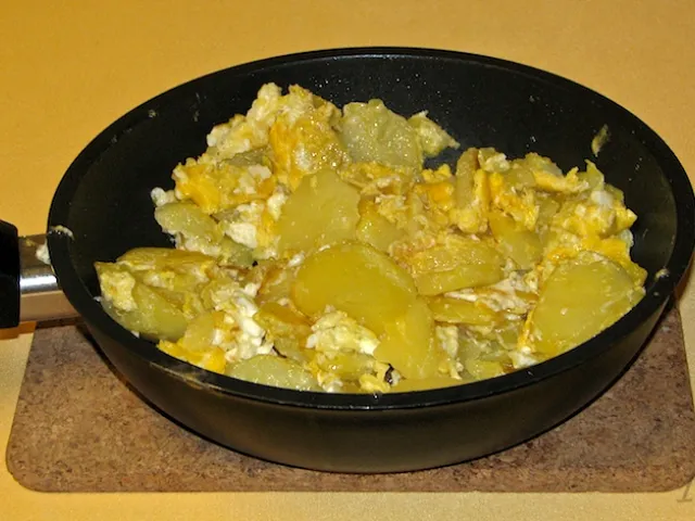 Kartoffelpfanne mit Ei