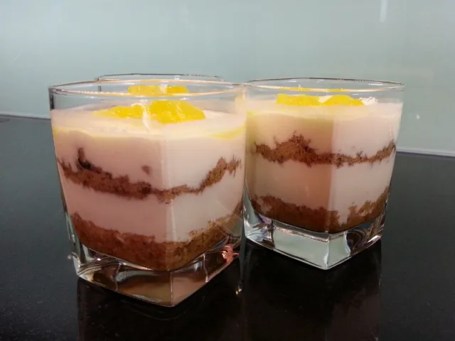 Orangen-Cookie-Creme