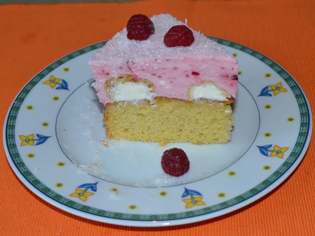 Himbeer-Vanille-Torte