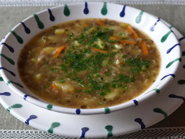Linsensuppe