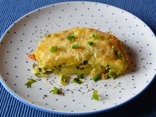 Lauch-Kartoffel-Auflauf