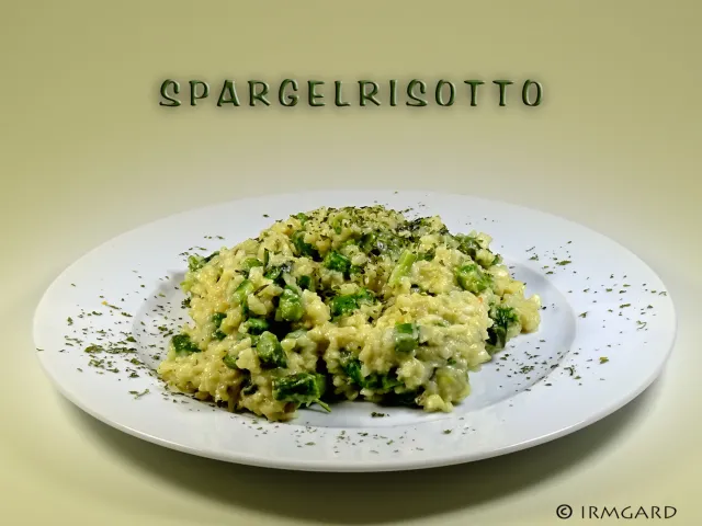 Spargelrisotto
