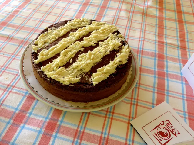 Kokosschokotorte