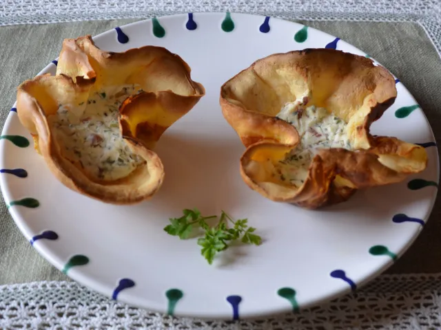 Palatschinken-Körbchen