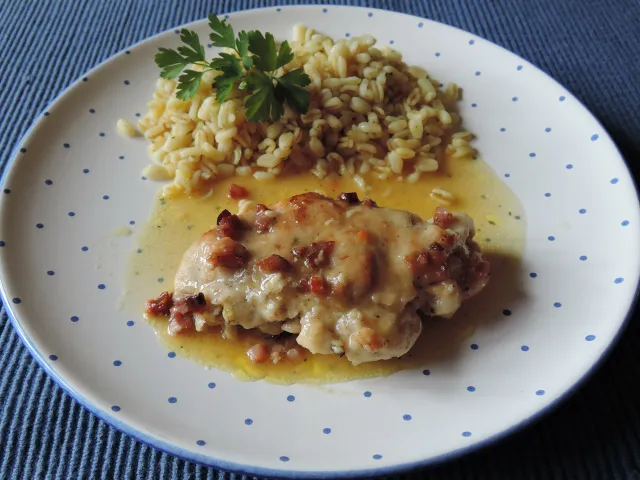 gefülltes Schnitzerl