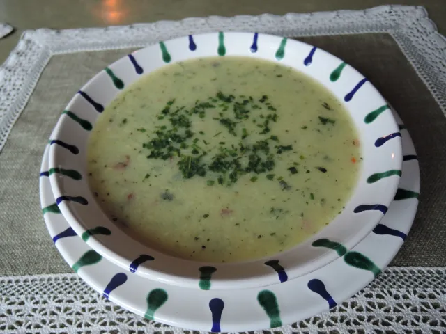 Feine Schinkencremesuppe