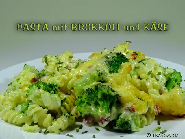 Pasta mit Brokkoli und Käse