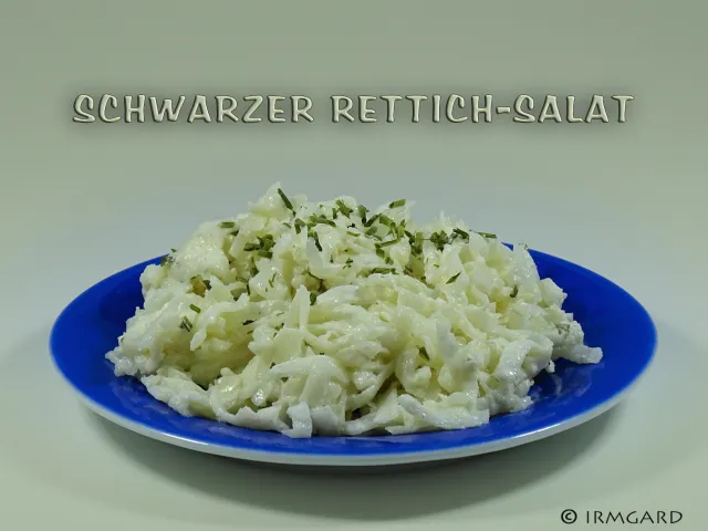Schwarzer Rettichsalat