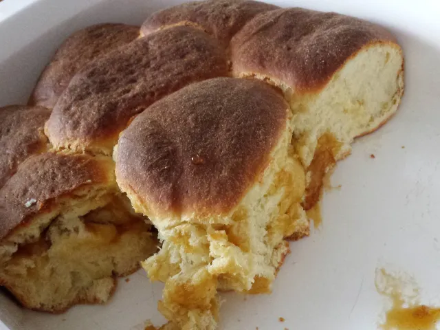 Buchteln (mit Brotbackofen)