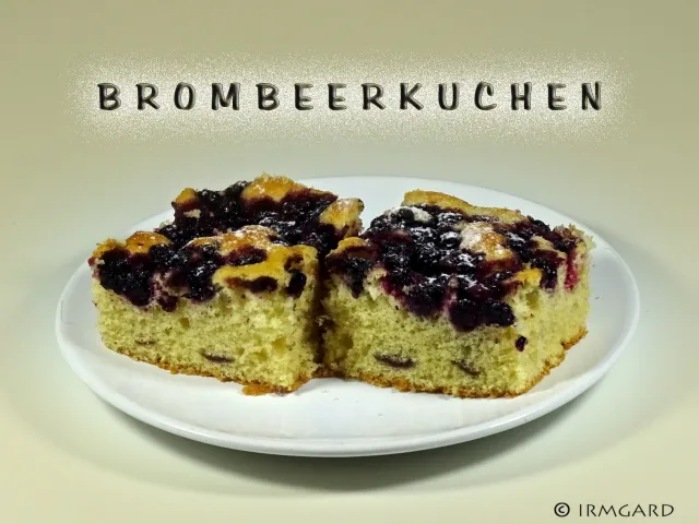Brombeerkuchen
