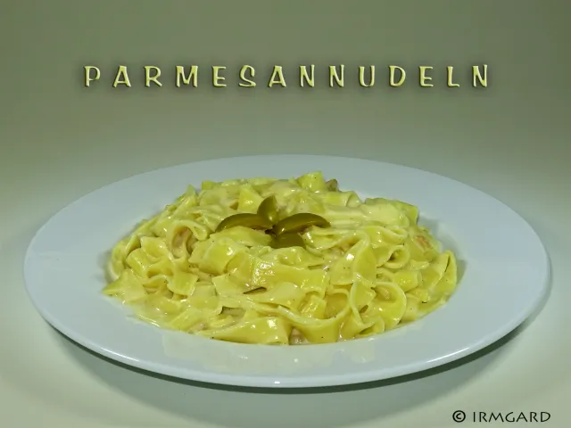 Parmesannudeln (Obauer-Rezept)