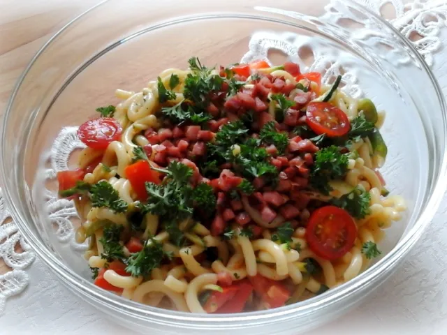 Nudelsalat ohne Majo