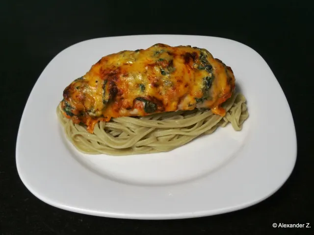 Gefüllte Hühnerbrust