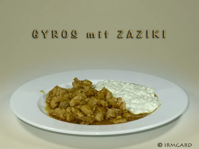 Gyros mit Zaziki