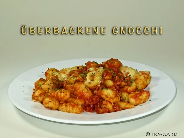 Überbackene Gnocchi