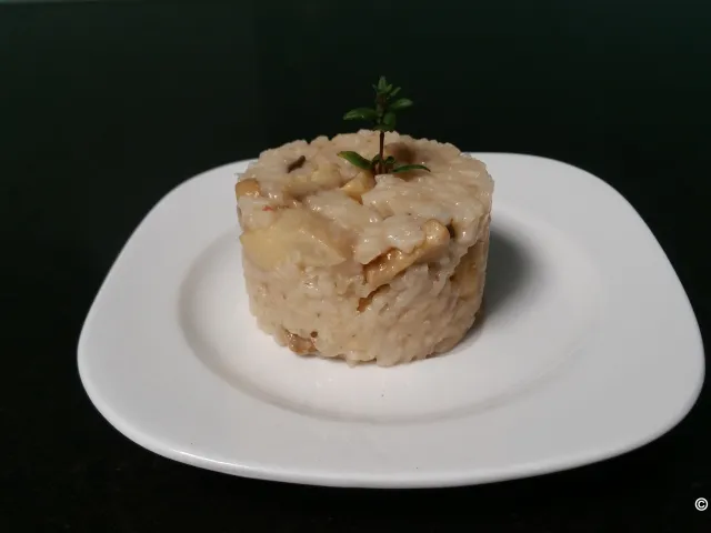 Kräuterseitling Risotto