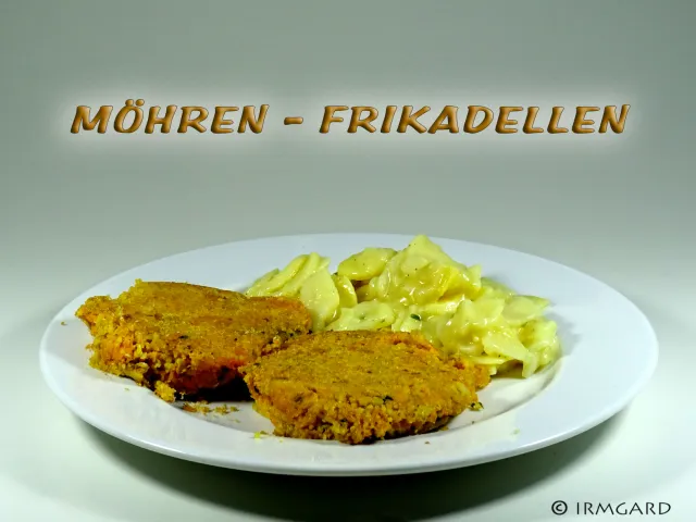 Möhren-Frikadellen
