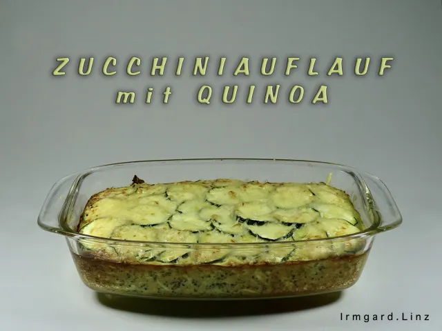 Zucchiniauflauf mit Quinoa