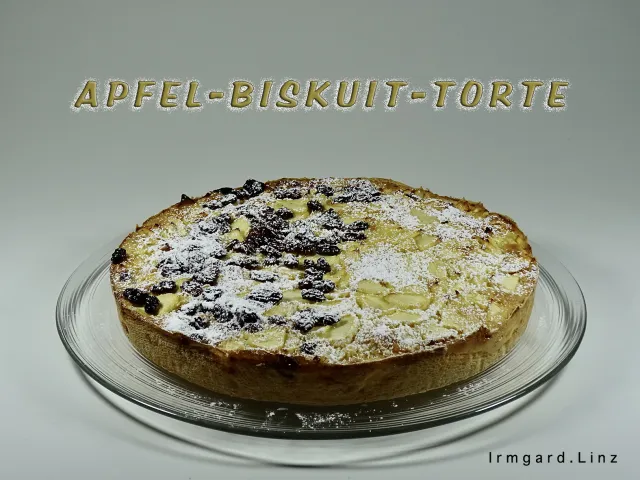 Apfel-Biskuit-Torte