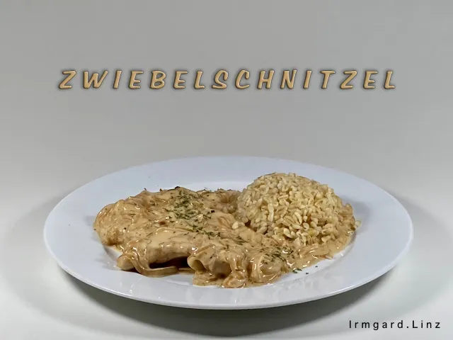 Zwiebelschnitzel