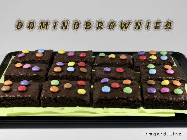 Dominobrownies