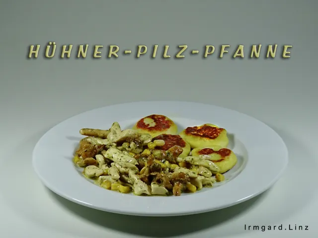 Hühner-Pilz-Pfanne