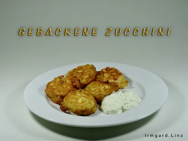 Gebackene Zucchini
