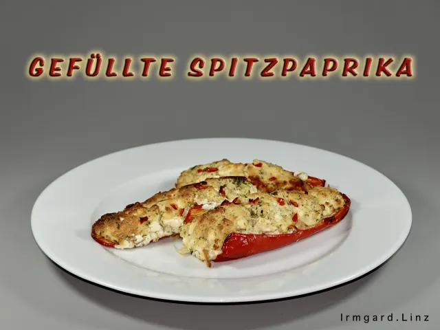Gefüllte Spitzpaprika