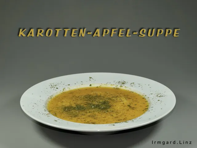 Karotten-Apfel-Suppe