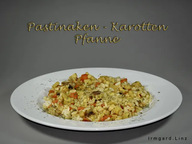 Pastinaken-Karotten-Pfanne