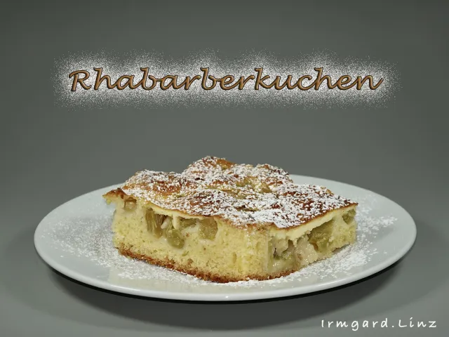 Rhabarberkuchen