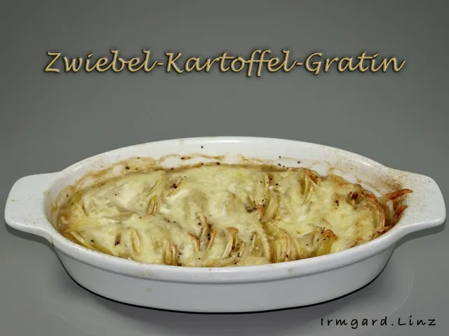 Zwiebel-Kartoffel-Gratin