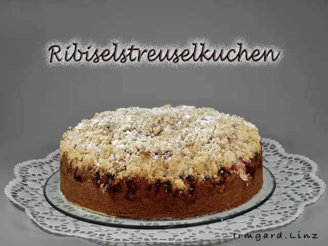Ribiselstreuselkuchen